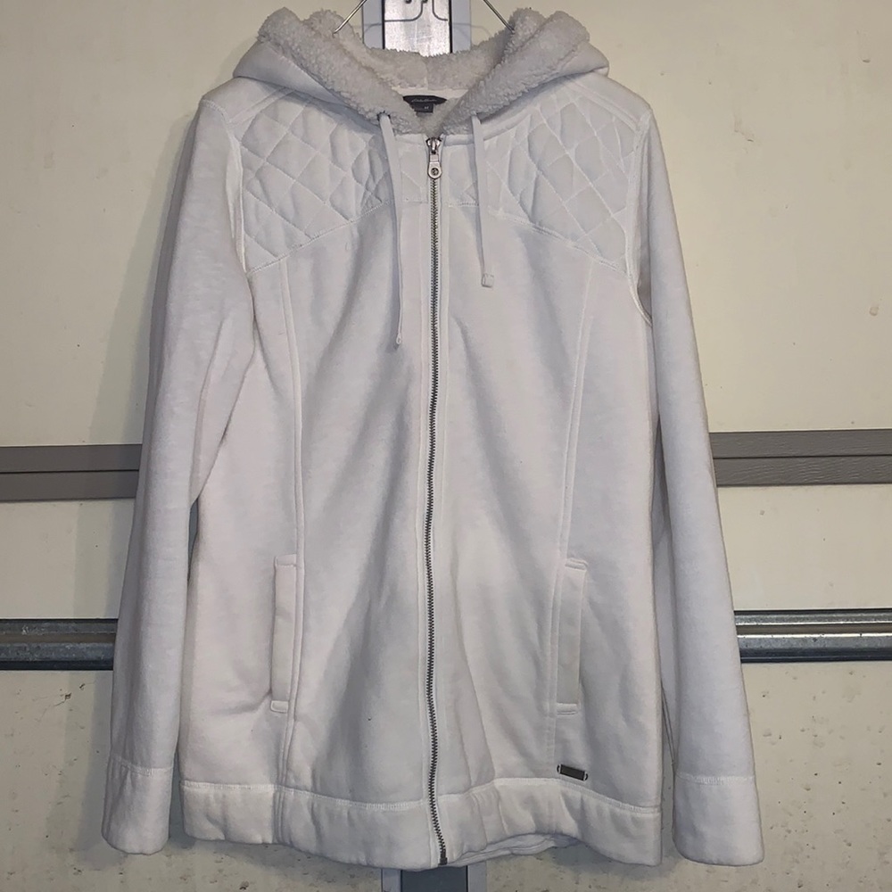 Eddie Bauer white jacket